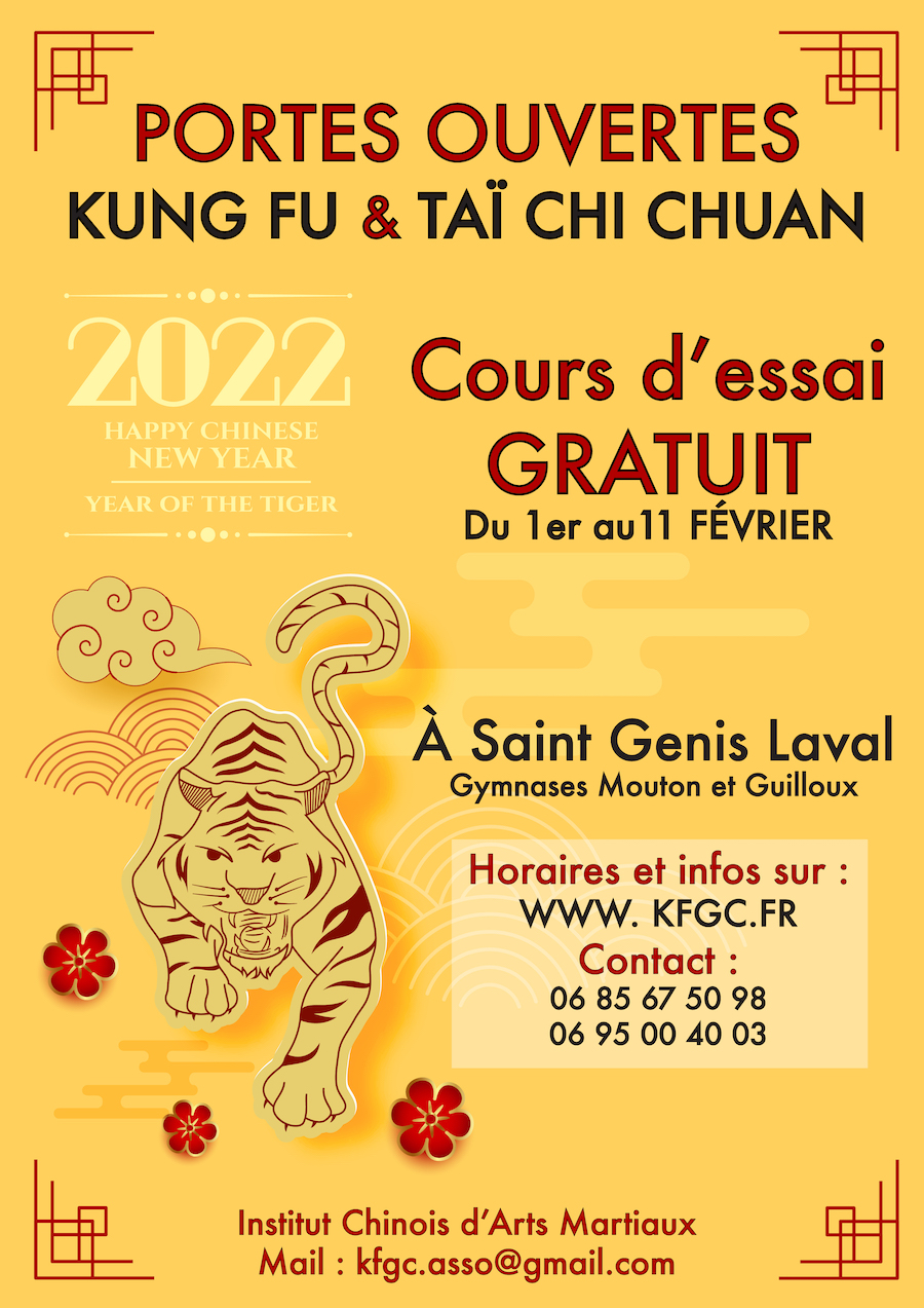 Portes ouvertes Kung Fu & Taï Chi Chuan